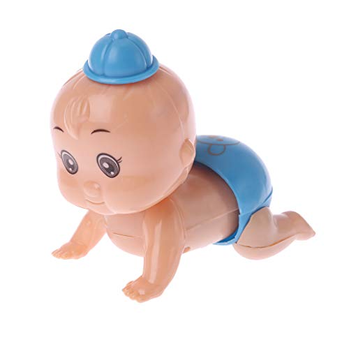 hetuioiyster Twist Baby Crawling Crawling Doll Clockwork Doll Wind Up Toy para niño niña Fiesta Regalo humidificador de Aire