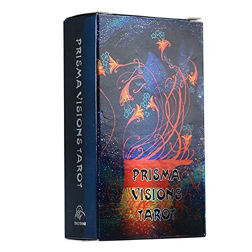 Holográfico Luminoso Catalo Card Oracle Deck Mysterious Inyly For Women Card Game Board Juego,Prisma Tarot,Detail Map