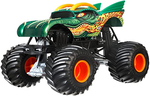 Hot Wheels Monster Jam 1:24 Vehículo, Dragon