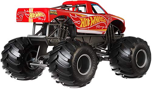 Hot Wheels Monster Truck, escala 1:24, edad 3+, varios colores