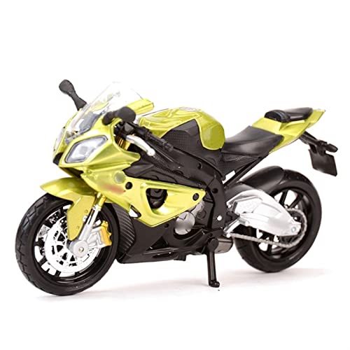 HSSM 1:18 para B-MW R 1200 GS 2017 S 1000 RR R 1100 R Estático Modelo De Motocicleta Fundida A Presión Regalos De Cumpleaños para Niños Die Cast Motocicleta (Color : Gold)