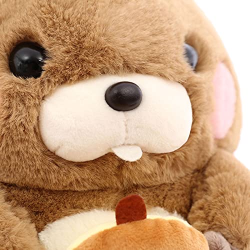 Huggable Groundhog Plush Sandía Ratón Codicioso Juguete De Peluche Regalo De Cumpleaños Creativo Muñeco De Trapo Relleno Almohada Almohada Cojín Pausa para El Almuerzo