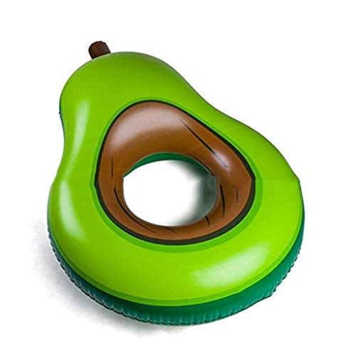 IKDWD Inflable Gigante Aguacate Piscina De Flotación del Flotador De La Silla del Ocio del Verano del Salón Party Los Juguetes De Paseo Swim Adultos Niños Green-160 * 125 * 36CM