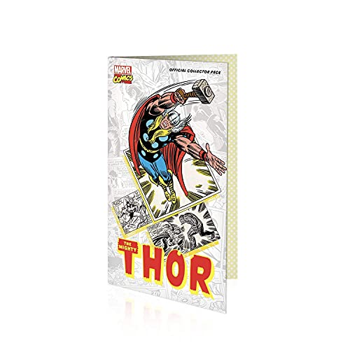 IMPACTO COLECCIONABLES Marvel Comics Colección Completa Thor, 6 Lingotes bañados en Oro 24 Quilates