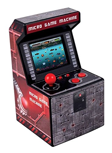 ITAL - Consola Mini Arcade recreativa portátil con 250 Juegos Perfecta para Regalo de niños y Adultos con diseño Retro