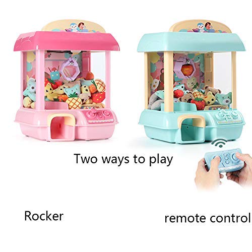 IW.HLMF Candy Grabber Control Remoto Juegos de Interior Arcade Electronic Candy Grabber para niños Niños como Regalo Candy Grabber Machine, Verde