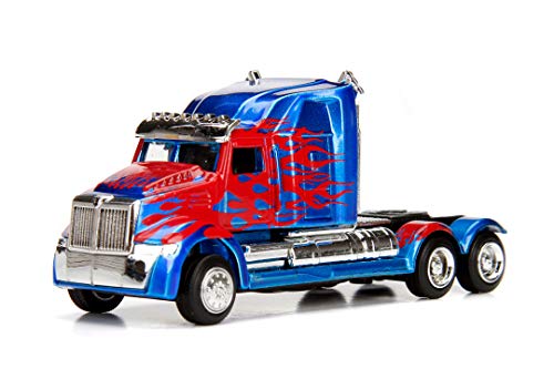 Jada Toys Transformers-Coche de Juguete Bumblebee o Optimus Prime (2 Versiones Diferentes) (253112000)