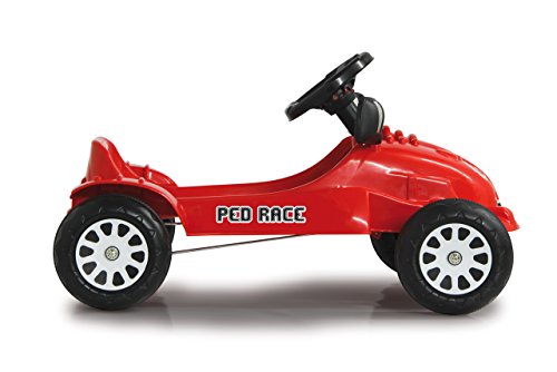 Jamara- Ped Race Coches de Pedales, Color Rojo (460288)