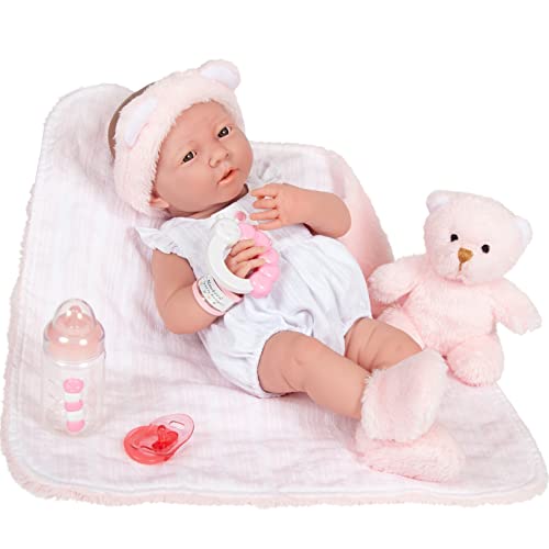 JC TOYS-La Newborn Muñeco bebé, Color Rosa (18061)