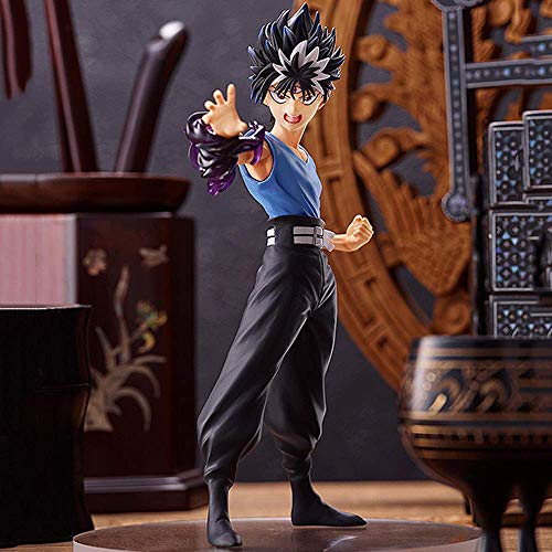 JJRPPFF Figura de Sombra fugaz, Modelo de Personaje YuYu Hakusho de 6.3 Pulgadas, Postura de pie, muñecas estáticas realistas, Figuras de Anime Boy de Material de PVC (para colección de Regalos)