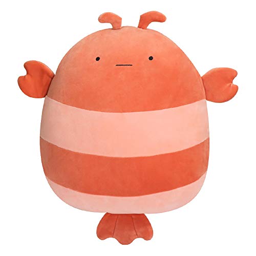 JMFHCD Balancines de Peluche Suave Felpa Almohada Animal Peluche para Niños Habitación Decoración León, Panda, Dinosaurio, Langosta, Ballena, PingüIno Cojín Almohada Regalo de San Valentín,Lobster