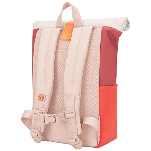 Johnny Urban Mochila infantil Niños y Niñas Rojo Junior Bolso AARON Hecho de Botellas PET Recicladas, Mochila para Niños Escolares, Guardería y Colegio, Repelente al agua y sin BPA