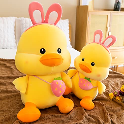 Juguete De Peluche De Pato De Fruta De Dibujos Animados, Almohada De Pato De Fresa, Regalo De Cumpleaños De Pato, Muñeco De Peluche, Almohada para El Hogar, Muñeco De Peluche para Niños