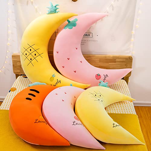 Juguetes De Peluche De Frutas, Almohada De Plátano Sandía Naranja, Regalo para Niñas Que Duermen con Muñeca, Juguete De Felpa, Decoración del Hogar, Cojín, Almohada para Dormir