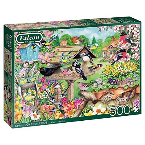 Jumbo 11280 Falcon de luxe - Puzzle de 500 piezas para jardín de primavera , color/modelo surtido