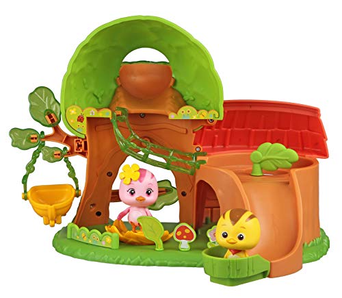 KATURI - Juguete para Familia Playset casera con árbol multiactividades para bebé a Partir de 3 años, Figuras de 6 cm de Dibujo Animado, EU810510