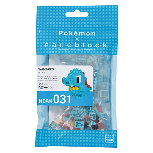 KAWADA Nano-Block Pokemon Waninoko NBPM_031