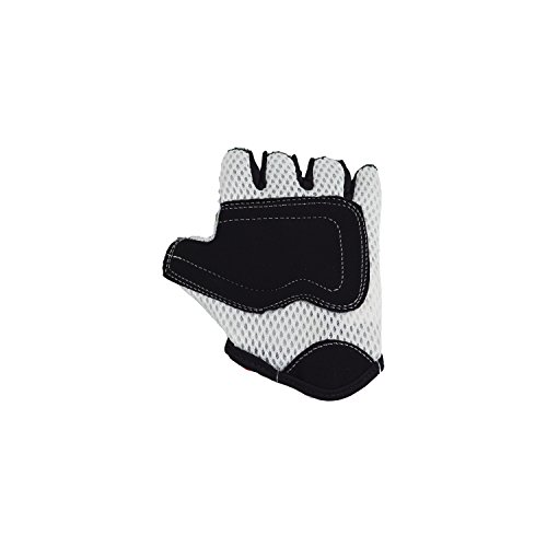 Kiddimoto Guantes de Ciclismo sin Dedos para Infantil (niñas y niños) - Bicicleta, MTB, BMX, Carretera, Montaña (M (5-8 años), Fósil)