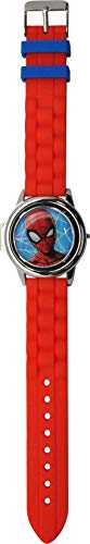 Kids Licensing |Reloj Digital para Niños | Reloj Spiderman |Diseño Personajes Marvel |Reloj Infantil con Tapa Protectora | Reloj de Pulsera Infantil Ajustable | Reloj de Aprendizaje | Licencia Oficial