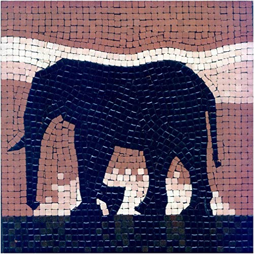 kit mosaico DIY manualidades, 20x20cm Elefante