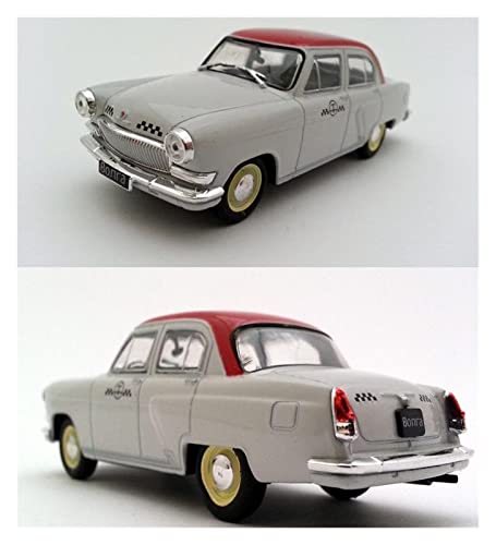 Kits Juguete Modelo Coche Clásico 1:43 For GAZ-21 Volga Rusia Aleación Coche Taxi Modelo Colección Clásica Decoración Regalo Juguete Coche Artesanía Expresión De Amor