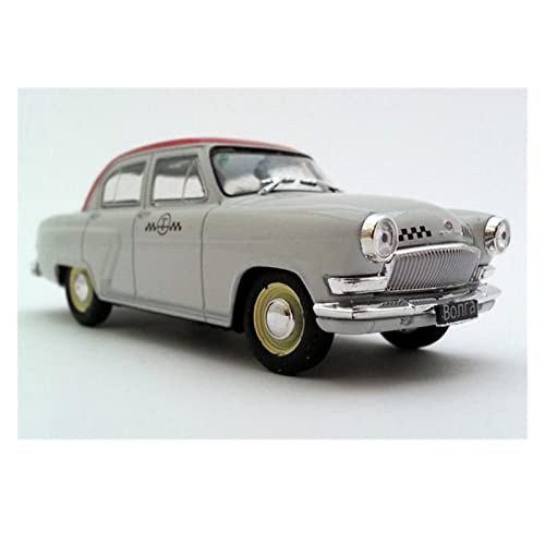 Kits Juguete Modelo Coche Clásico 1:43 For GAZ-21 Volga Rusia Aleación Coche Taxi Modelo Colección Clásica Decoración Regalo Juguete Coche Artesanía Expresión De Amor