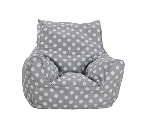 Knorrtoys 68204 - Saco de Asiento Infantil Gris con Lunares.