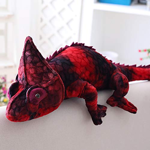 LAARNT Juguetes De Peluche Muñeca Lagarto Suave Y Cómoda Lagarto Colorido Cojines De Sofá Almohada Interesante Juguetes De Moda Mejor Regalo Decoración En El Hogar 70CM