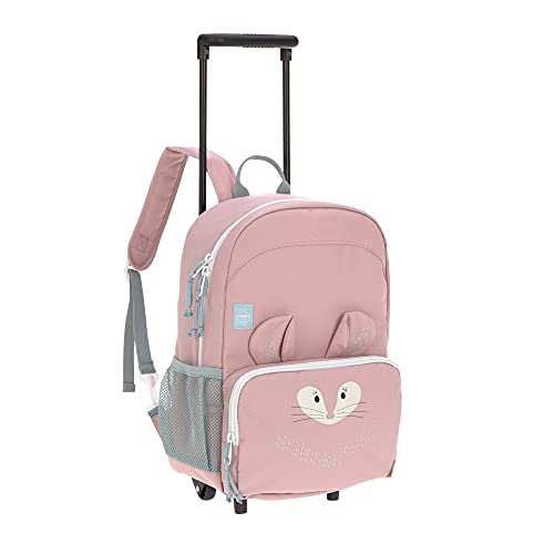 LÄSSIG About Friends Mochila Trolley 2 en 1 Maleta Infantil Mochila 25x16x39 cm Chinchilla