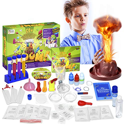 Learn & Climb Kids Kit de la Ciencia - más de 60 experimentos, la diversión con la Ciencia! ( Manual Claro en español)