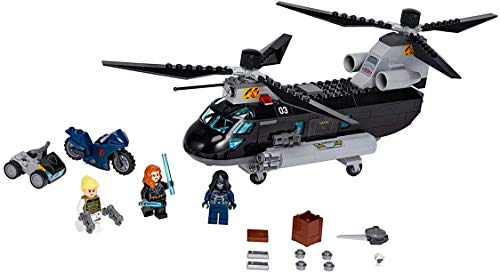 LEGO Marvel 76162 - Chase de Helicóptero de Viuda Negra (271 piezas)