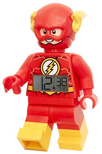 LEGO Reloj Despertador, Rojo/Amarillo, DC Comics The Flash