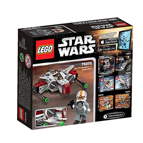 LEGO STAR WARS - Microcaza ARC-170 Starfighter (75072)