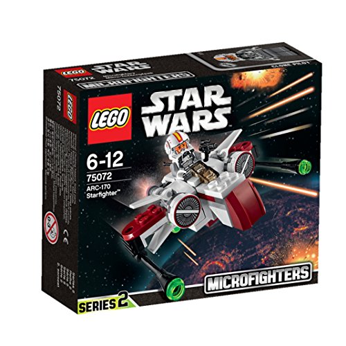 LEGO STAR WARS - Microcaza ARC-170 Starfighter (75072)