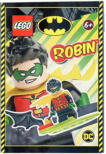 LEGO Super Heroes Robin con tabla de surf Minifigure Foil Pack Set 212114 (empaquetado)