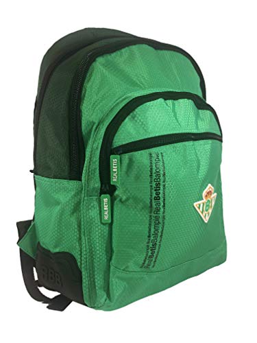 LICENCIAS Mochila Real Betis BALONPIE, Adultos Unisex, Multicolor (Multicolor), Talla Única