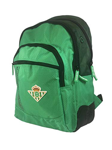 LICENCIAS Mochila Real Betis BALONPIE, Adultos Unisex, Multicolor (Multicolor), Talla Única