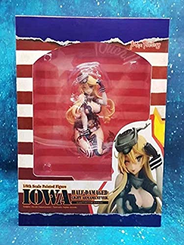 Lifelike Anime Kantai Collection Iowa Leichte Bewaffnung Ver. Bemalte PVC-Figur im Maßstab 1:8. Sammlermodell-Spielzeug