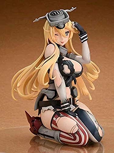 Lifelike Anime Kantai Collection Iowa Leichte Bewaffnung Ver. Bemalte PVC-Figur im Maßstab 1:8. Sammlermodell-Spielzeug Keine Verkaufsverpackung-Mit