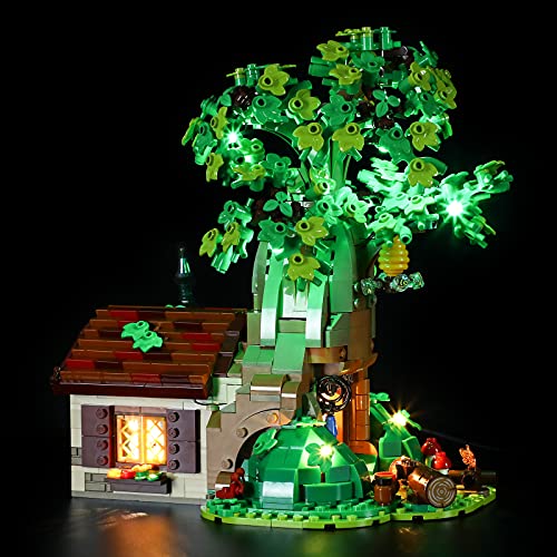 Lightailing Juego de luces para (Ideas Winnie the Pooh) Modelo de bloques de construcción – Kit de luz LED compatible con Lego 21326 (no incluye el modelo)