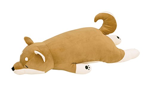 LivHeart Almohada de cuerpo Nemu Nemu Premium Almohada para el cuerpo Shiba (M) Kotaro Shiba Dog