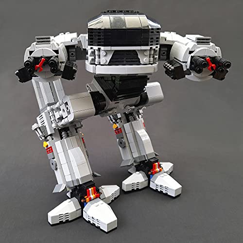 LOTSOFUN Mech Bauset UCS Scale ED-209 MOC-83742 - Figura de acción compatible con Lego (1473 piezas)