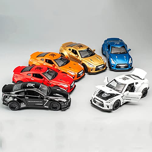 LQZCXMF Ares Muscle Supercar Modelo De Vehículo A Escala 1:32 Kit Fundición A Presión De Aleación De Modelo De Coche con Acción Retroceso Y Puertas Abiertas para Niñas Y Niños Juguetes para Niños