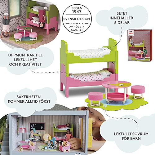 Lundby 60.2097.00 - guardería, Mini muñeca con Accesorios