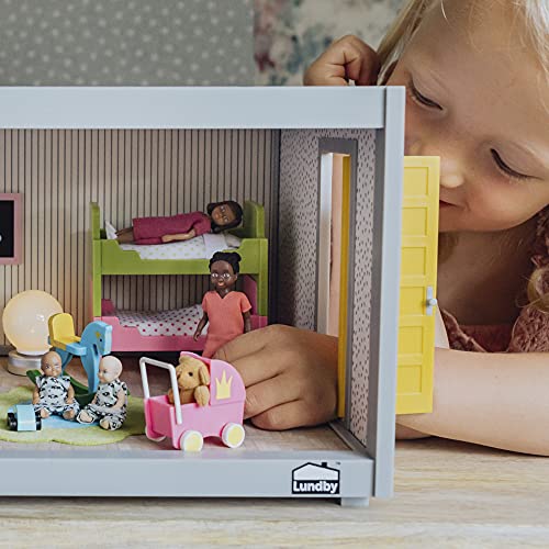 Lundby 60.2097.00 - guardería, Mini muñeca con Accesorios