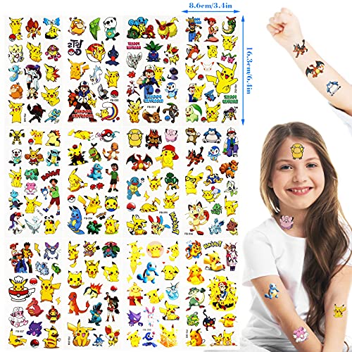 Lunriwis Monster Mini Figure, Figuras Juguetes,24 Piezas Mini Figure Monster ,4 Pulseras Trenzada ,12 Hojas Tatuajes Temporales para Niños Niñas,Cake Topper, Fiesta para Niños y Adultos