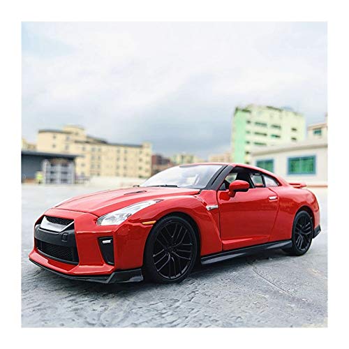 LYJB :24 para Ares GTR Modelo De Automóvil Pull Vehículos De Reparto Jugar Juguetes Favor De Niños Gifts Coche Modelo a Escala