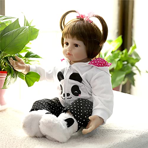 MAIHAO 50cm Bebes Reborn Bebé Silicona Niñas Vida Real muñeca Reborn niños Reales Toddler Recien Nacidos Ojos Abiertos Realista Baby Dolls Girls Originales Baratos