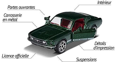 Majorette - Pack 5 Coches de Metal de 7.5 cm (Escala 1:64) Muscle Cars ( 2053168)