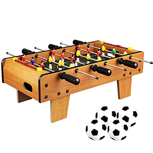 Máquina de futbolín Tipo de Mesa Niños al Aire Libre Interior Adultos Niños vs. Regalo de Juguete Educativo de Doble Juego de Mesa de fútbol